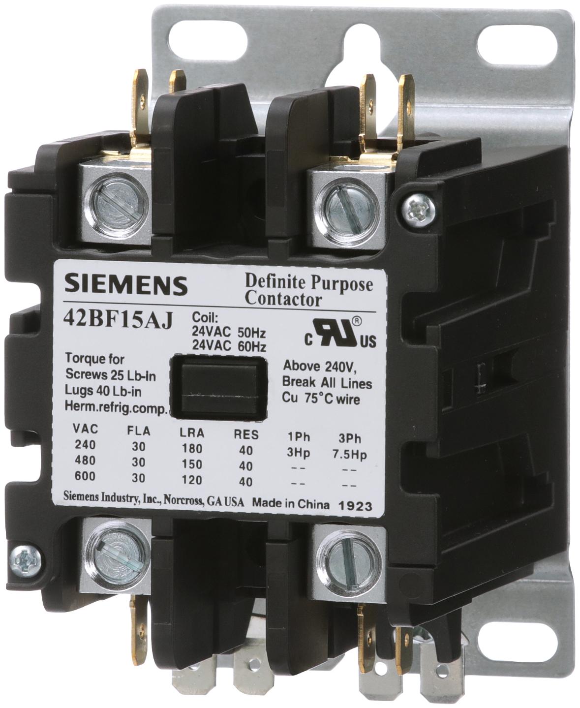 42BF15AF - Siemens - Contactor
