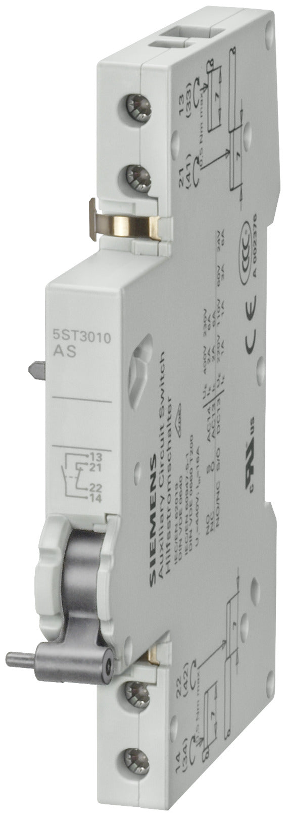 5ST3010 - Siemens
- Auxiliary switch