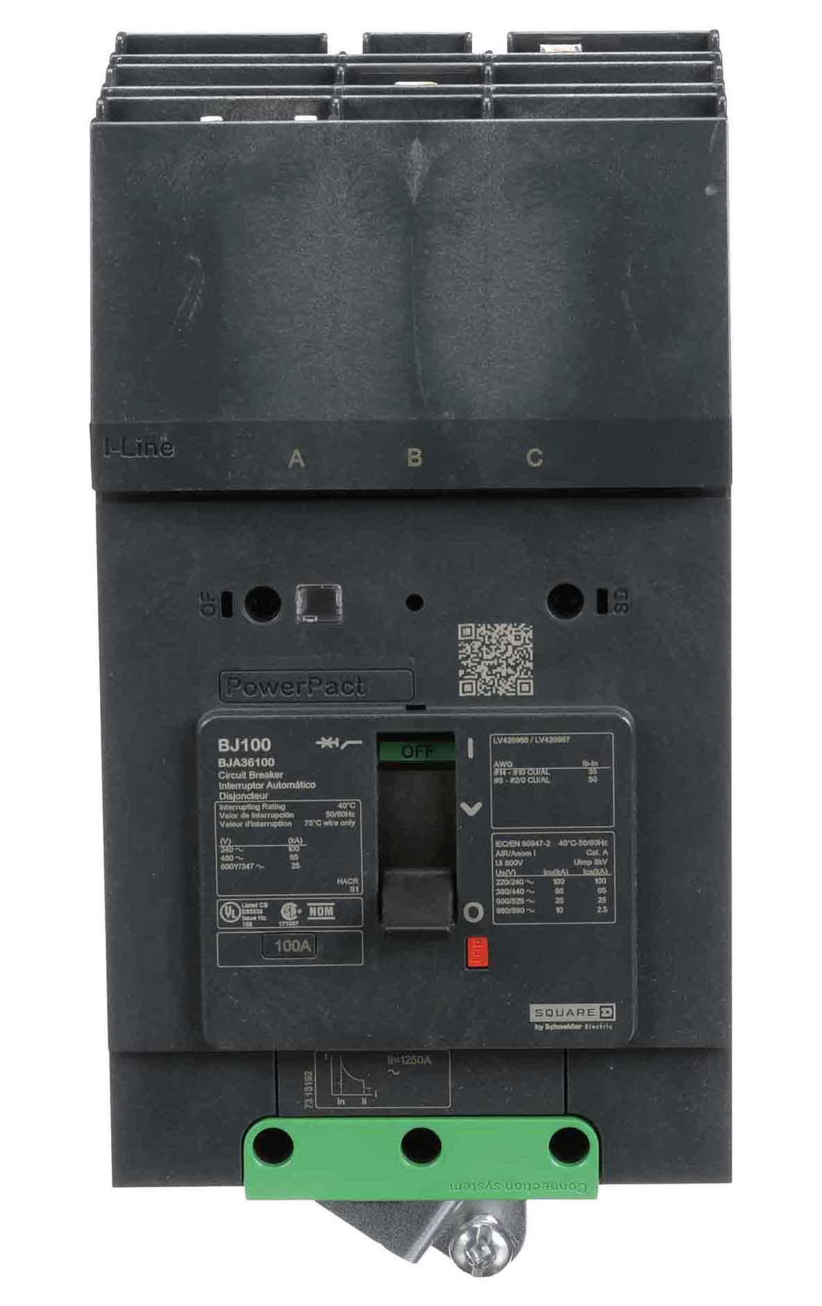 BJA36100 - Square D - Molded Case Circuit Breaker – SimplyBreakers.com