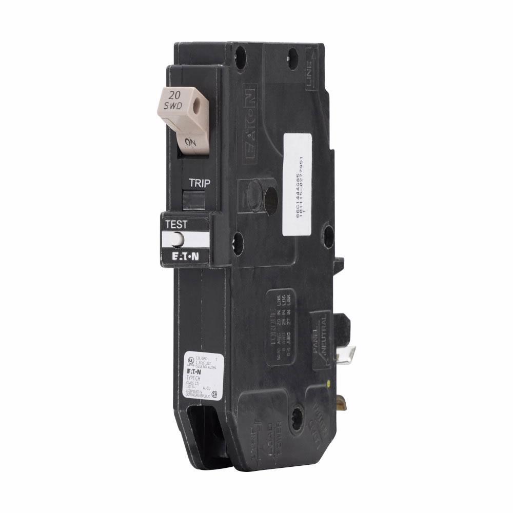 CHFN120GF - Eaton - 20 Amp GFCI Circuit Breaker