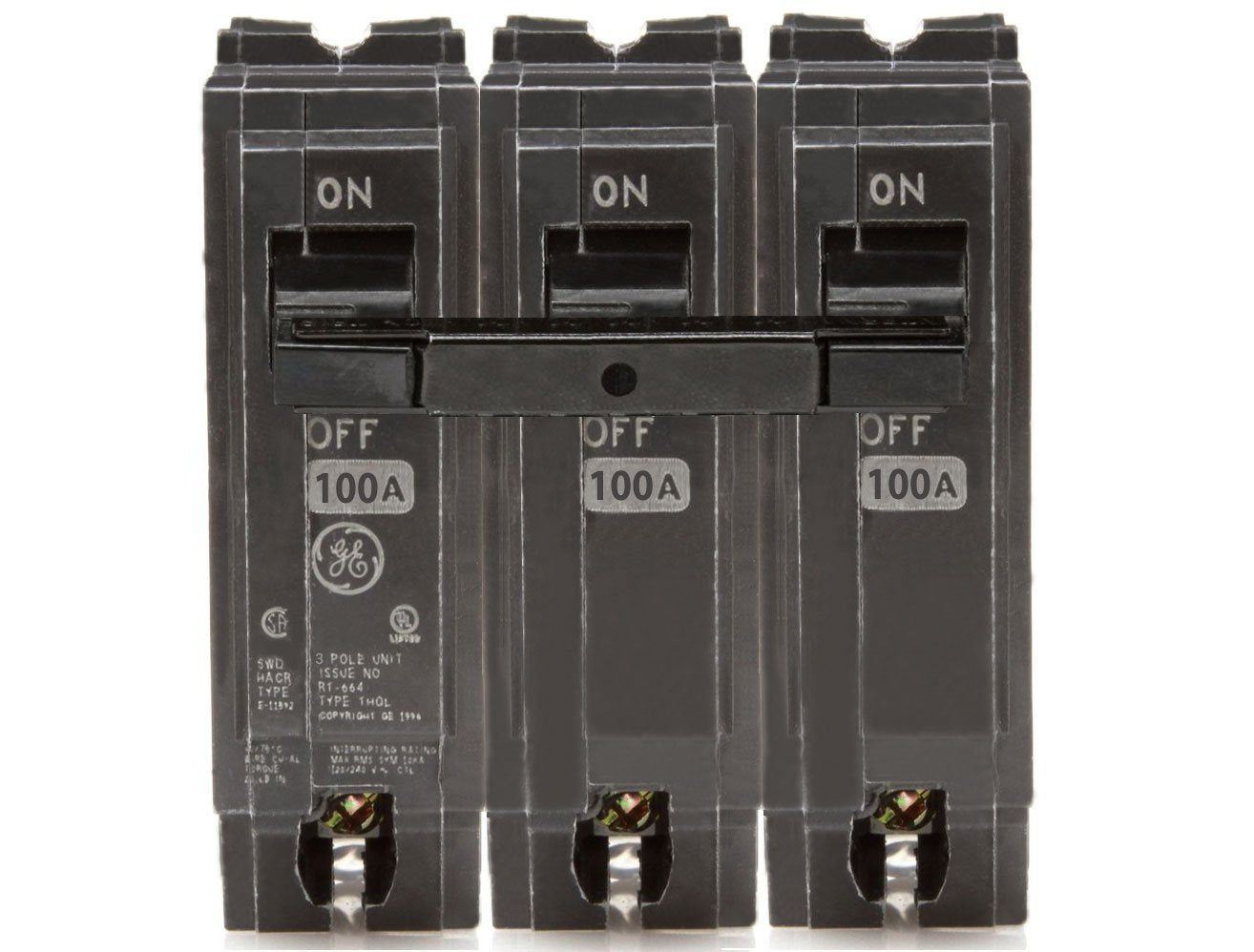 THQL32100 - GE - 100 Amp Circuit Breaker – SimplyBreakers.com
