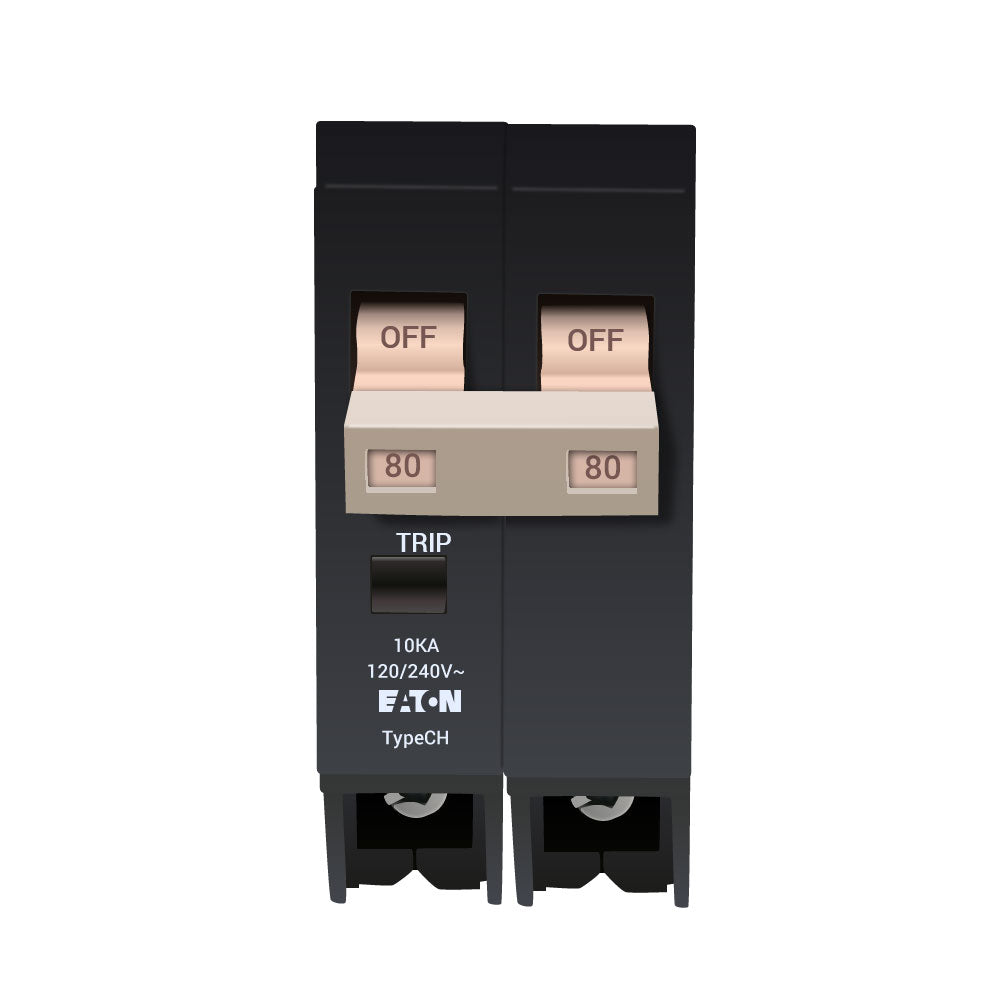 CH280 - Eaton - 80 Amp Circuit Breaker – SimplyBreakers.com