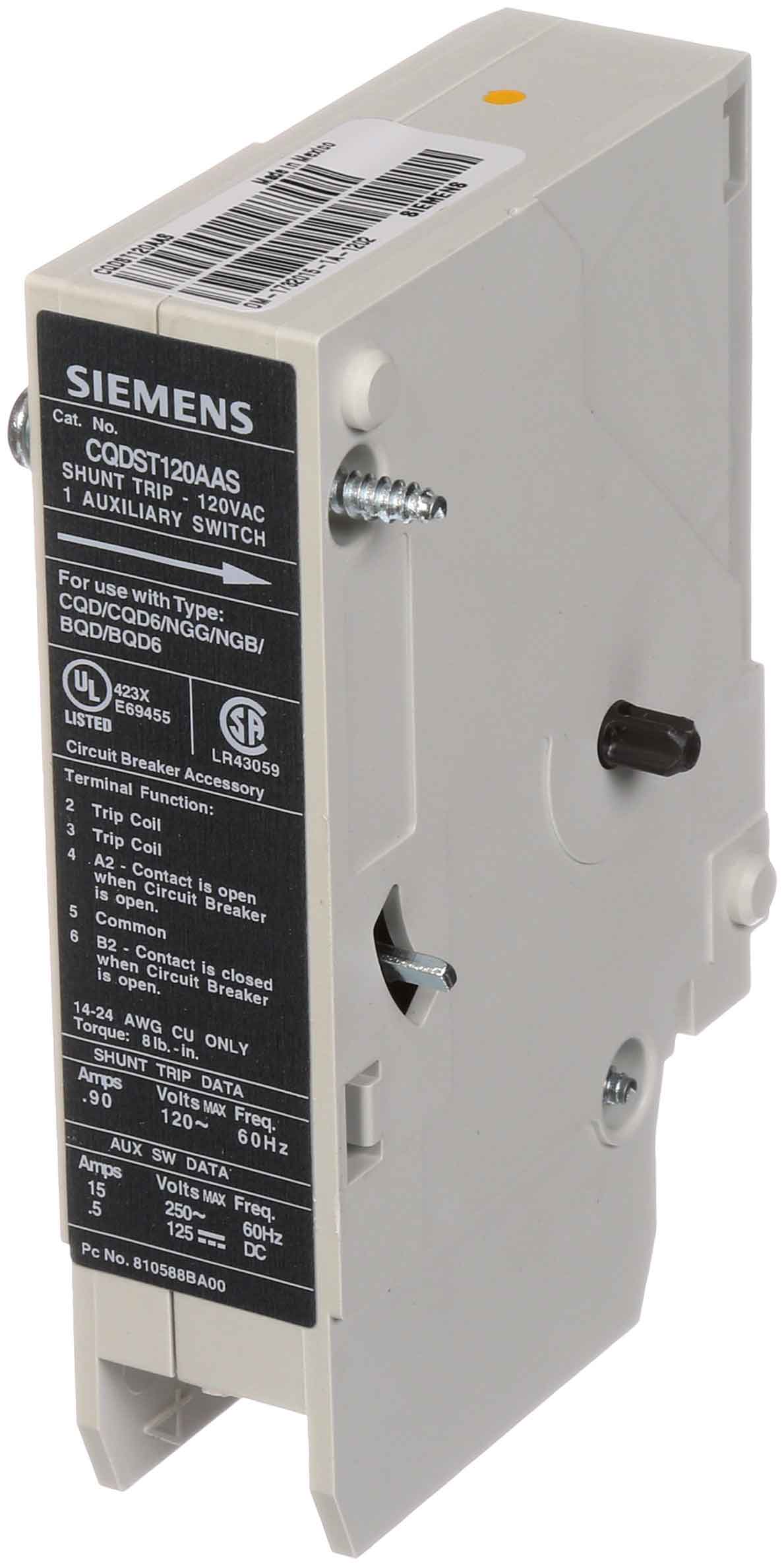 CQDST120AAS - Siemens - Shunt Trip