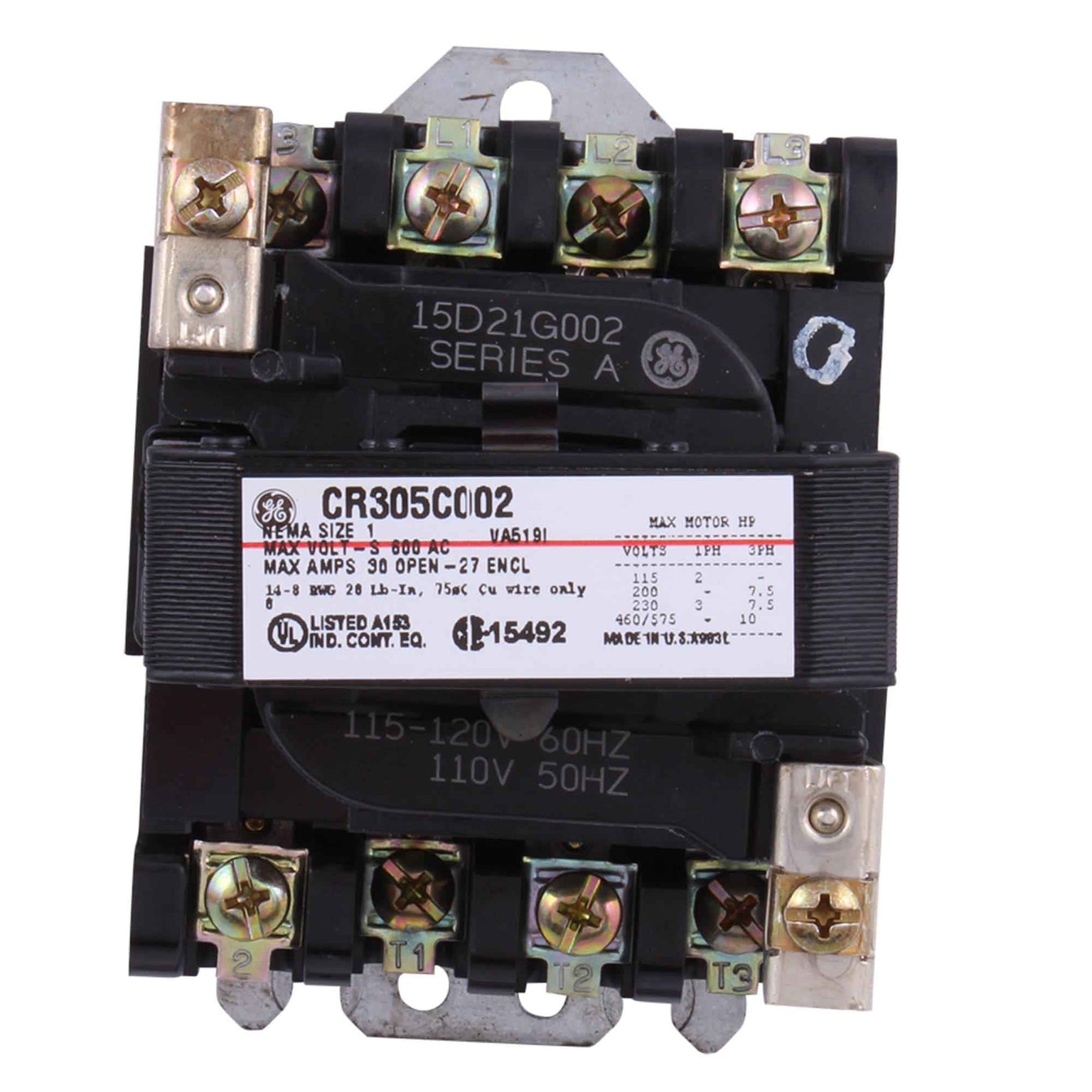 CR305C002 - General Electrics - Contactor