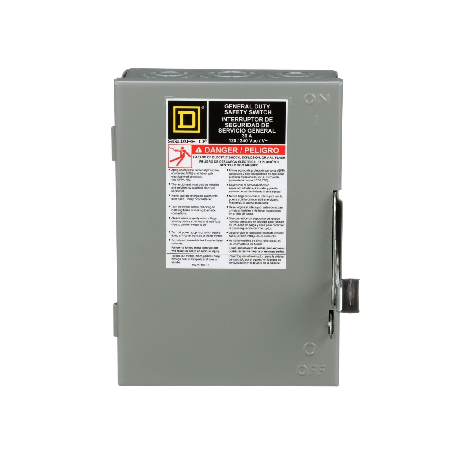 D211N - Square D - Safety Interlock Switch