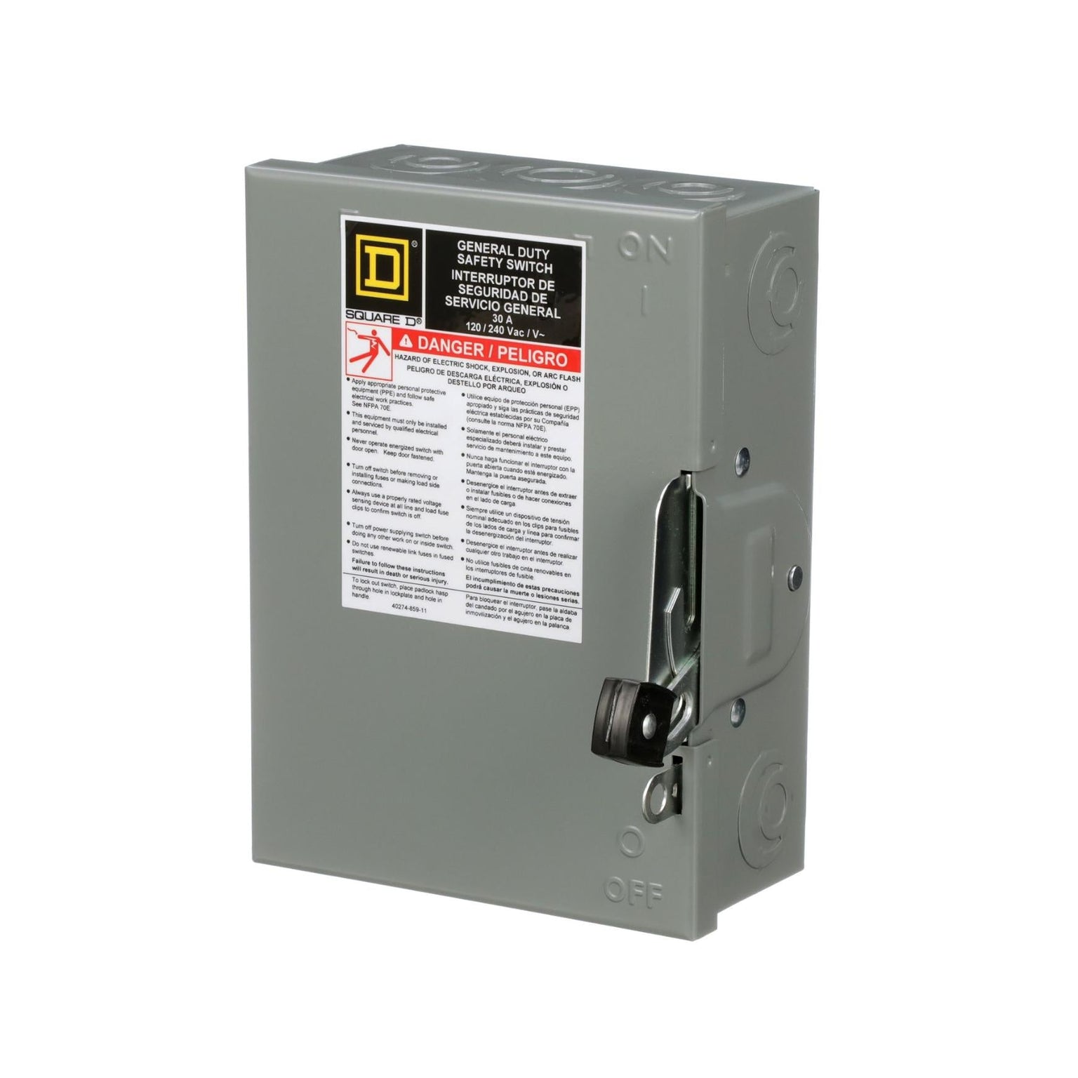 D211N - Square D - Safety Interlock Switch