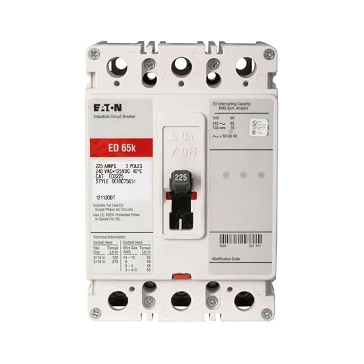 EDB3100BP10 - Eaton - Molded Case
Circuit Breakers