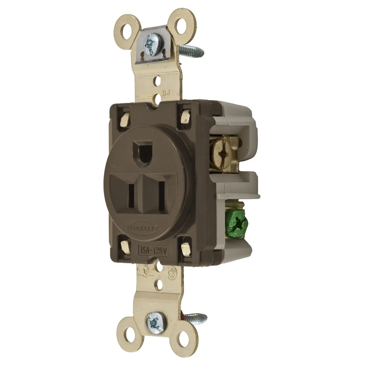 HBL5261 - Hubbell - Single Receptacle
