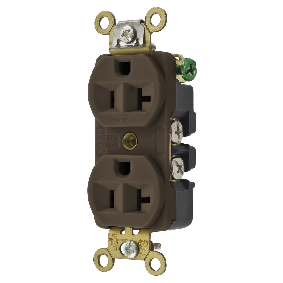 HBL5352BK - Hubbell - Standard Duplex
