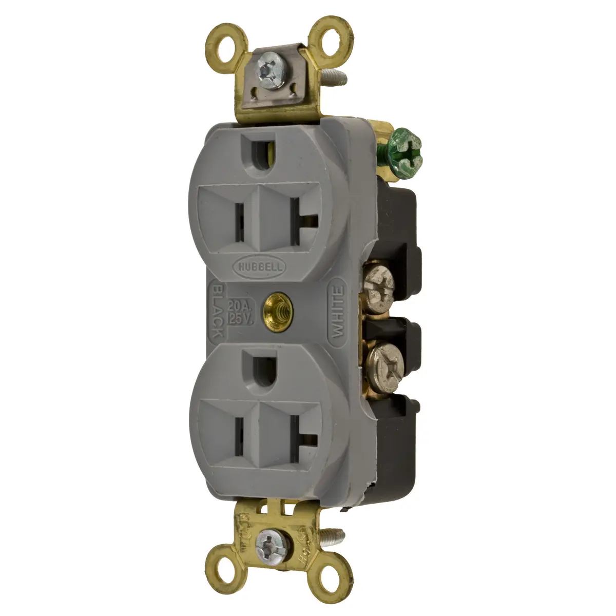 HBL5352GY - Hubbell - Standard Duplex