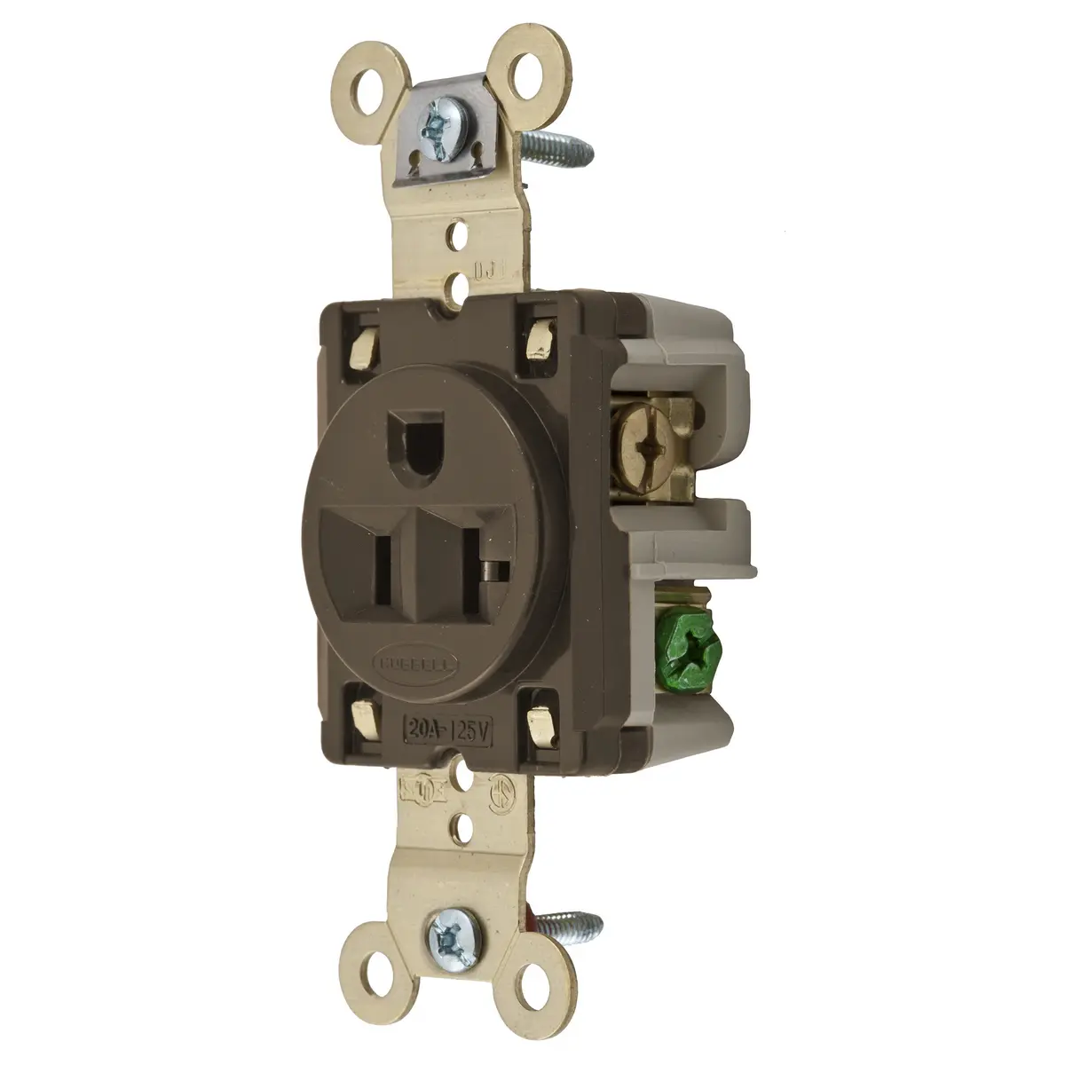 HBL5361 - Hubbell - Single Receptacle