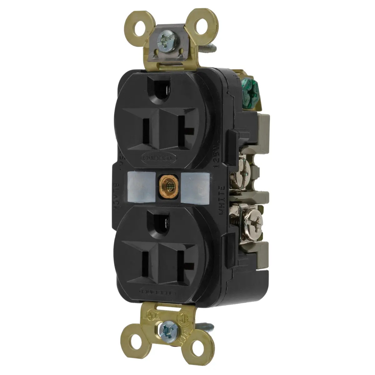 HBL5362BK - Hubbell - Standard Duplex