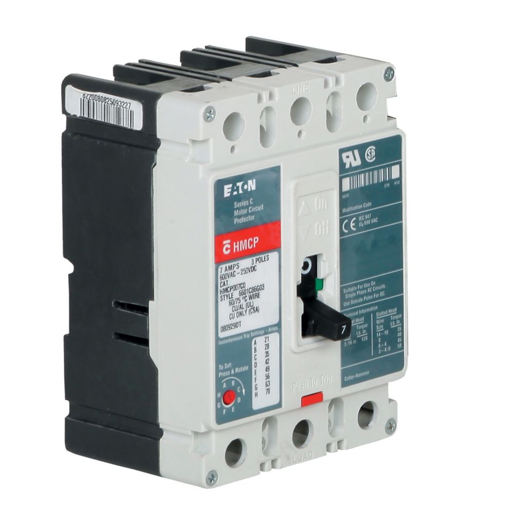 HMCP007C0 - Eaton - Molded Case Circuit Breakers