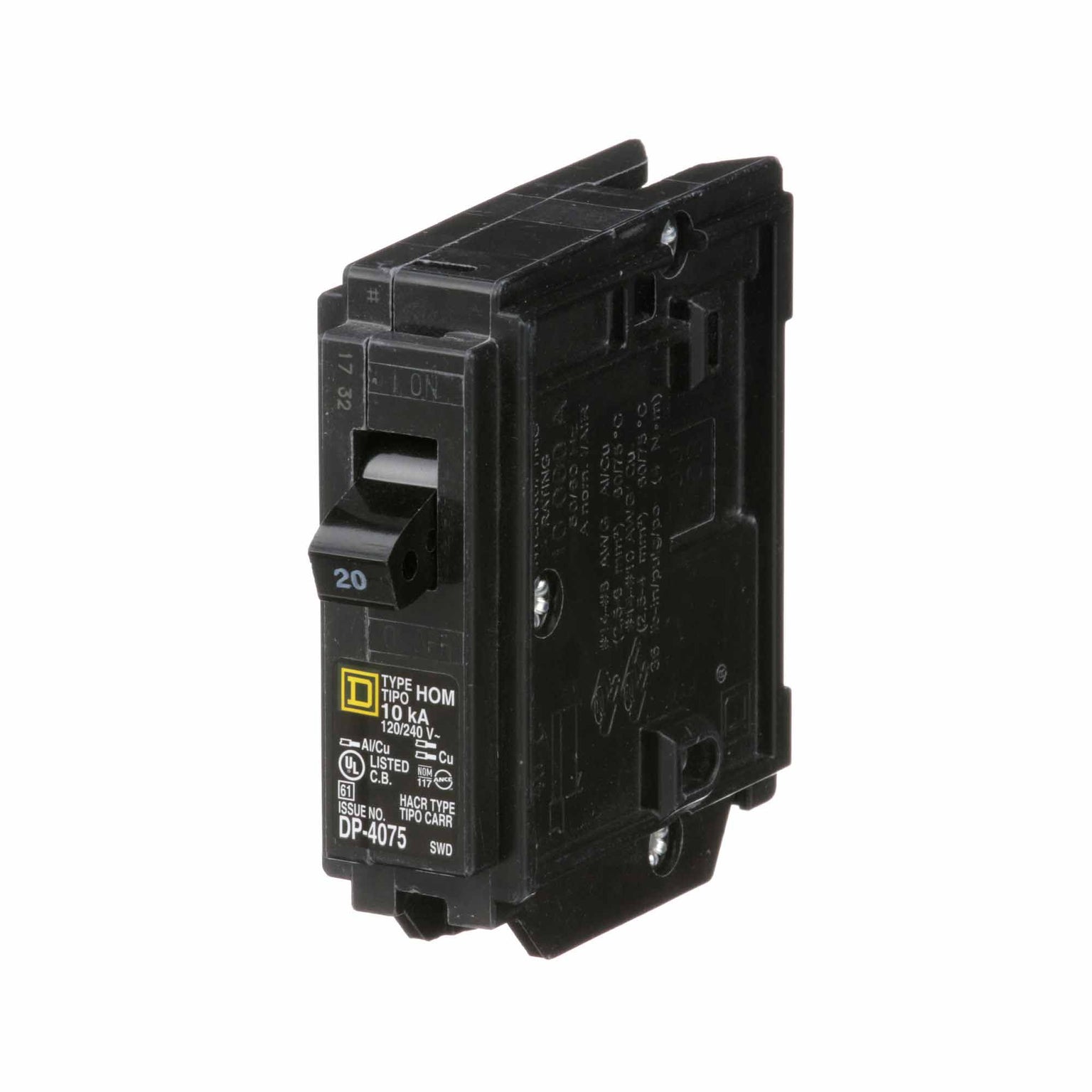 HOM120 - Square D Homeline - Circuit Breaker