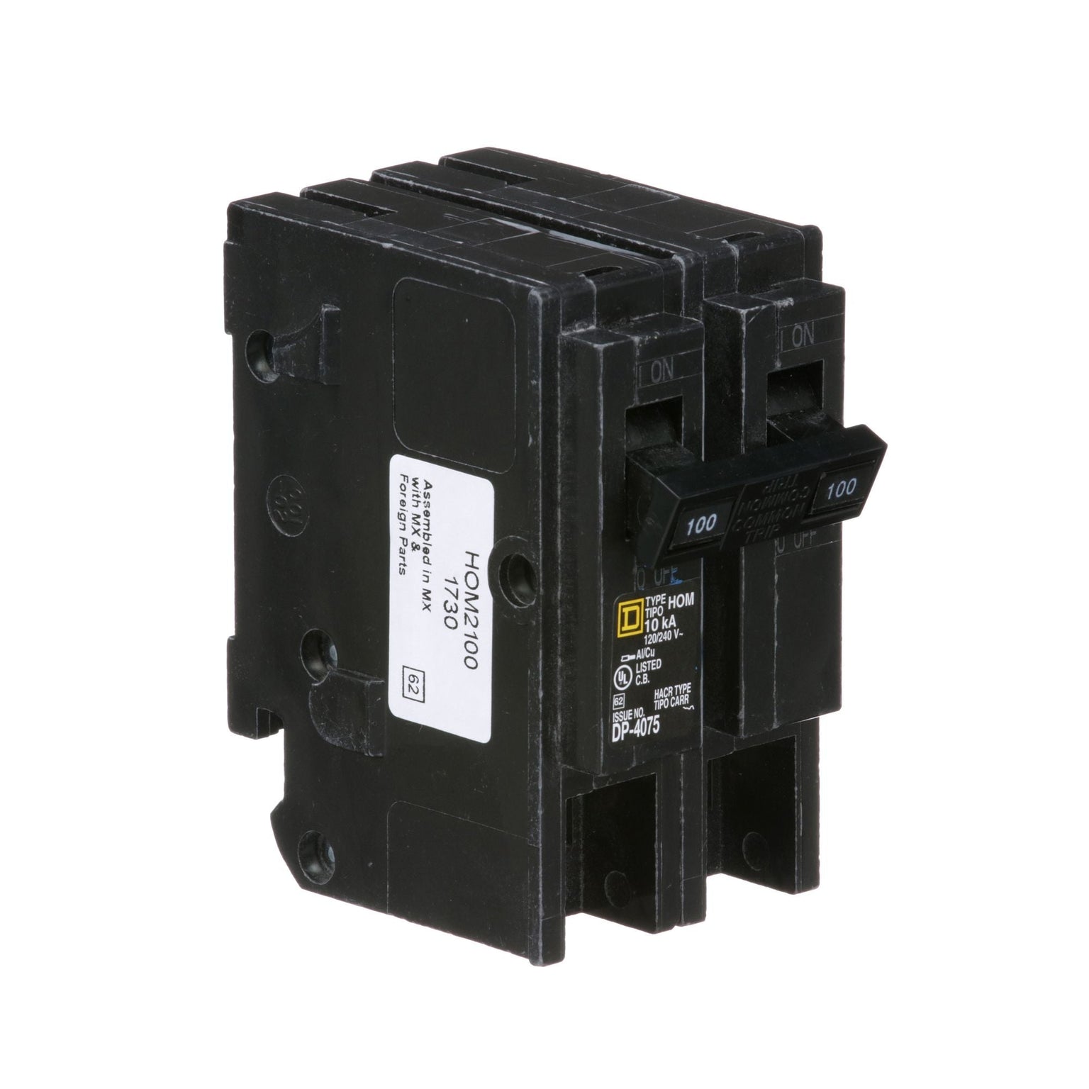 HOM2100 - Square D Homeline - Circuit Breaker