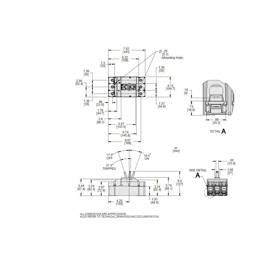 JDL36225 - Square D - Molded Case Circuit Breaker