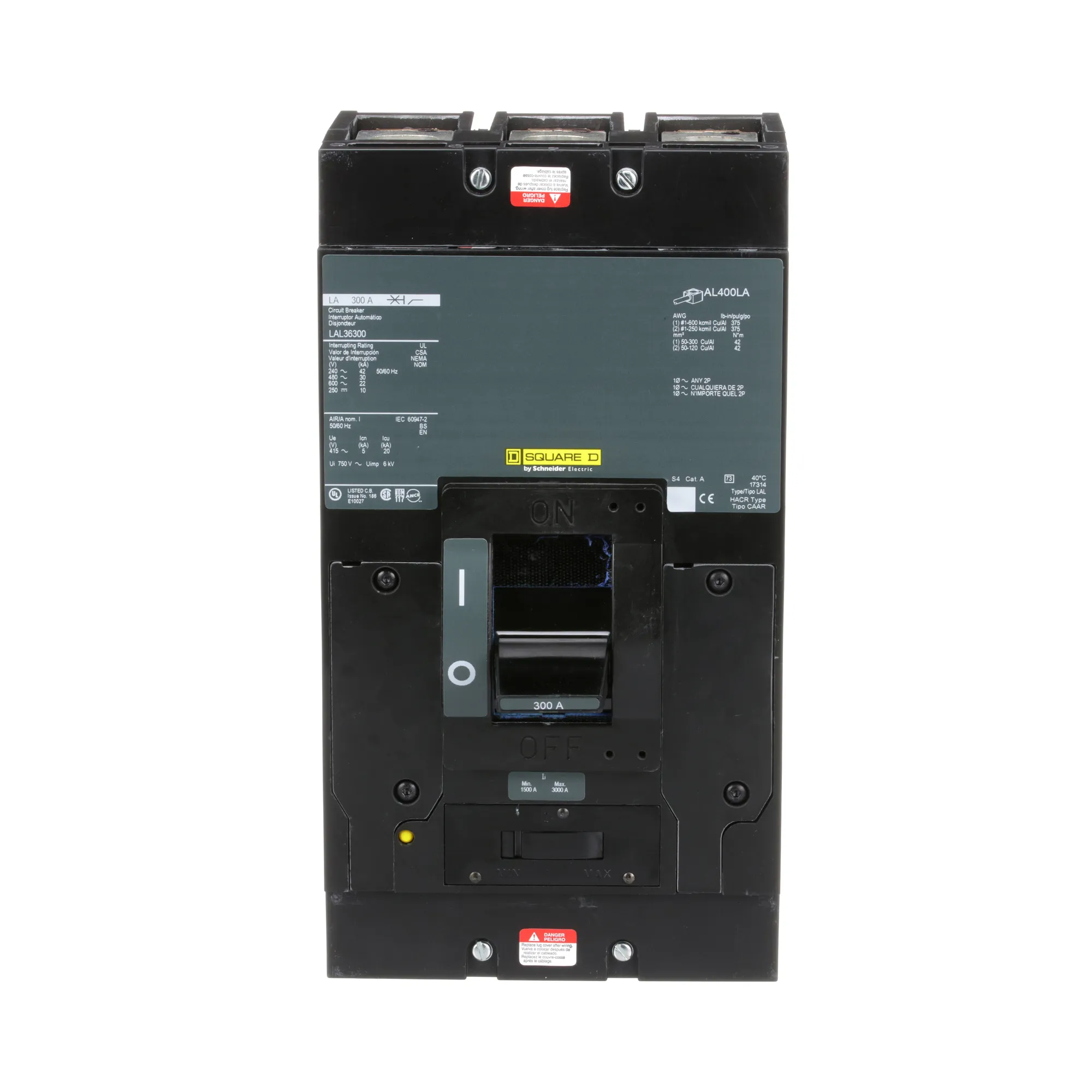 LAL36300 - Square D - Molded Case Circuit Breaker – SimplyBreakers.com