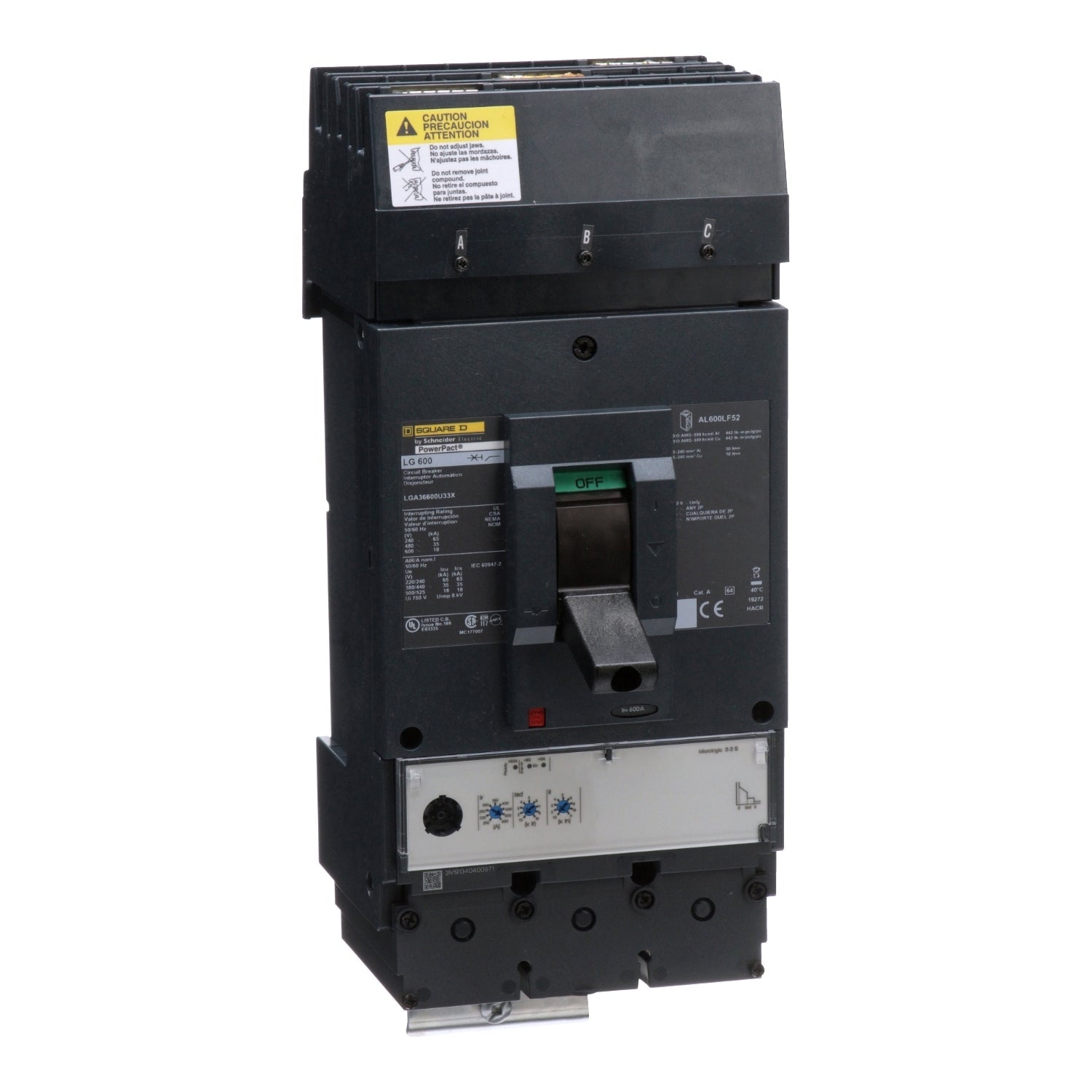 LGA36400U31X - Square D - Molded Case Circuit Breaker