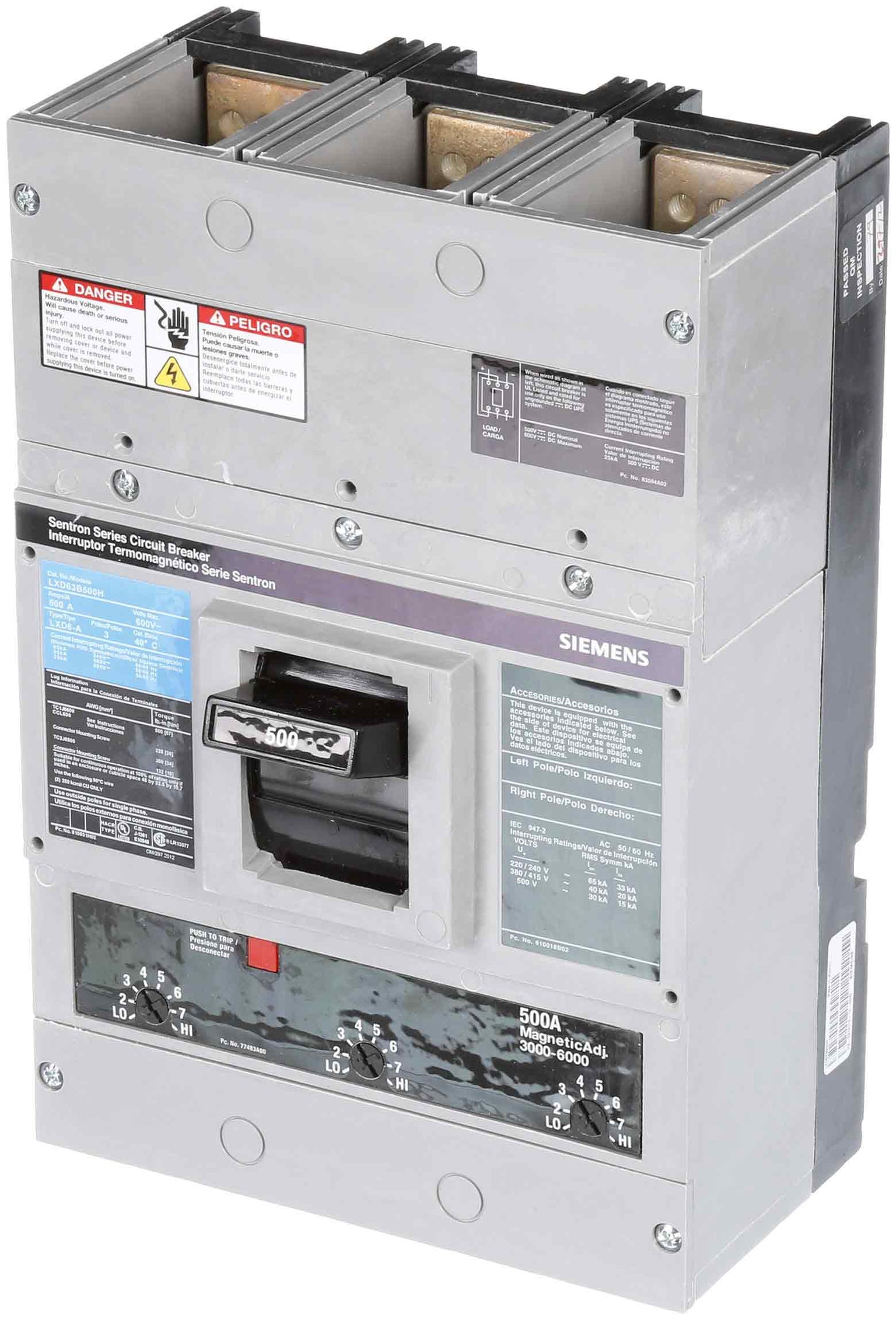LXD63B500H - Siemens - Molded Case