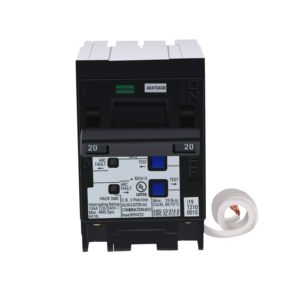 Q220AFC - Siemens - 20-Amp AFCI Circuit Breaker – SimplyBreakers.com