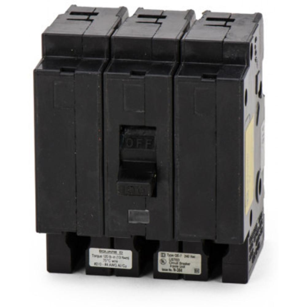 thumbnail image 2 of Square D QO3100 100 Amp Circuit Breaker – 3 Pole, 240V, Plug-In – Open Box Like New 2 of 5