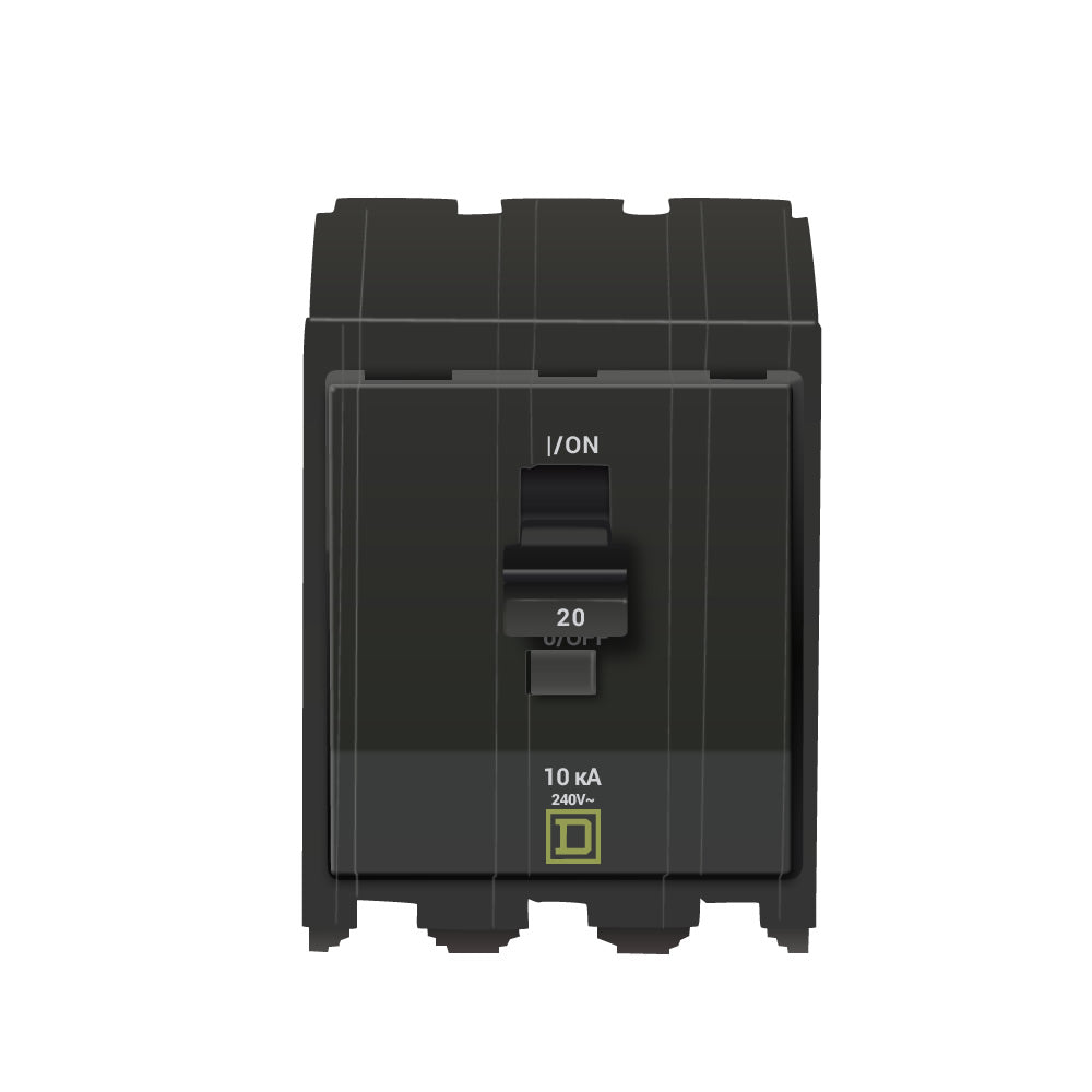 QO320 - Square D - 20 Amp Circuit Breaker – SimplyBreakers.com