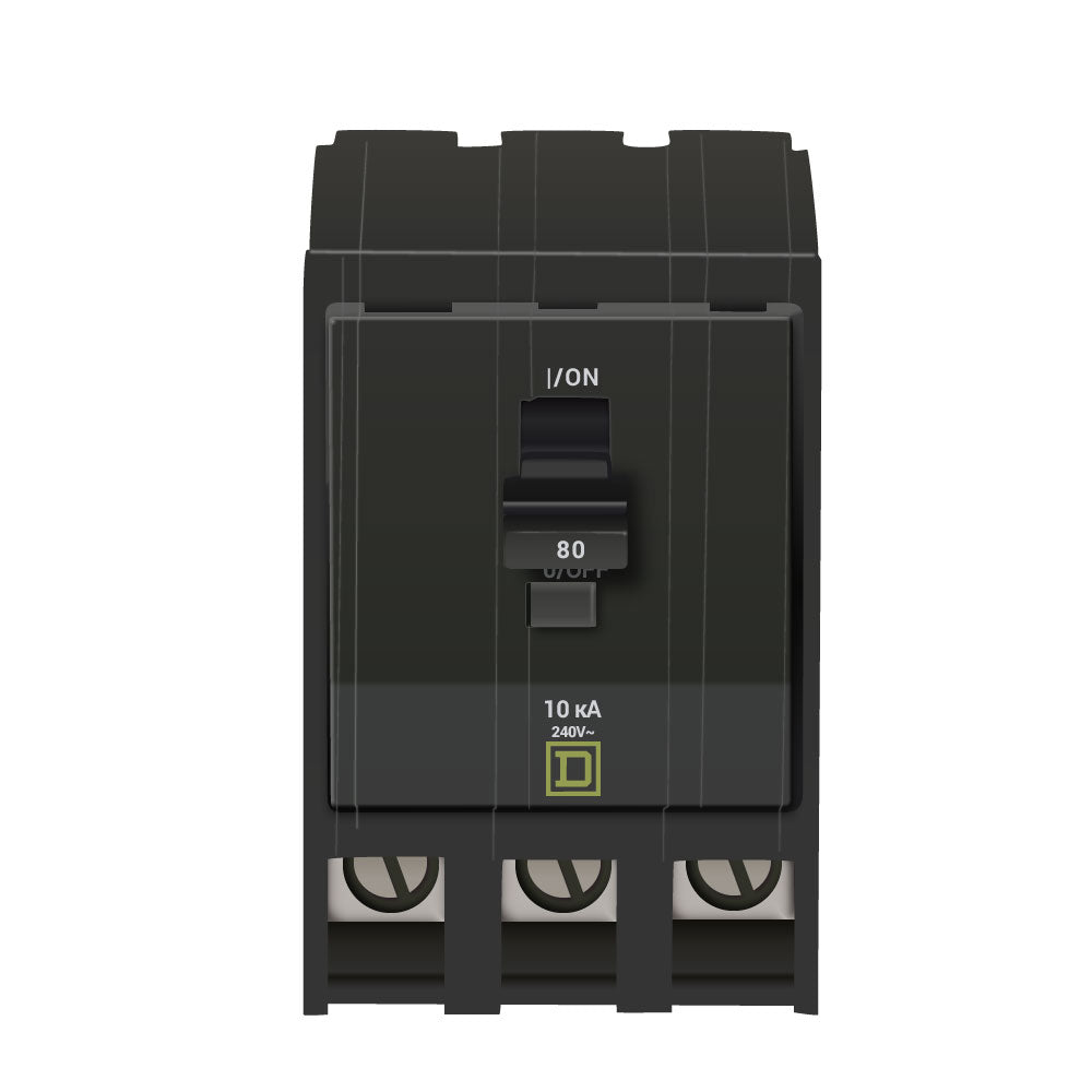 QO380 - Square D - 80 Amp Circuit Breaker – SimplyBreakers.com