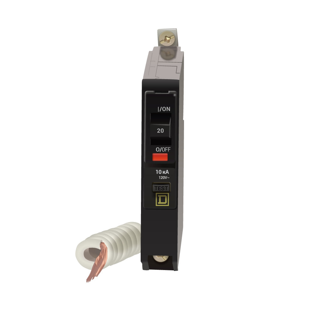 QOB120EPD - Square D - 20 Amp 30 mA GFEP Breaker – SimplyBreakers.com
