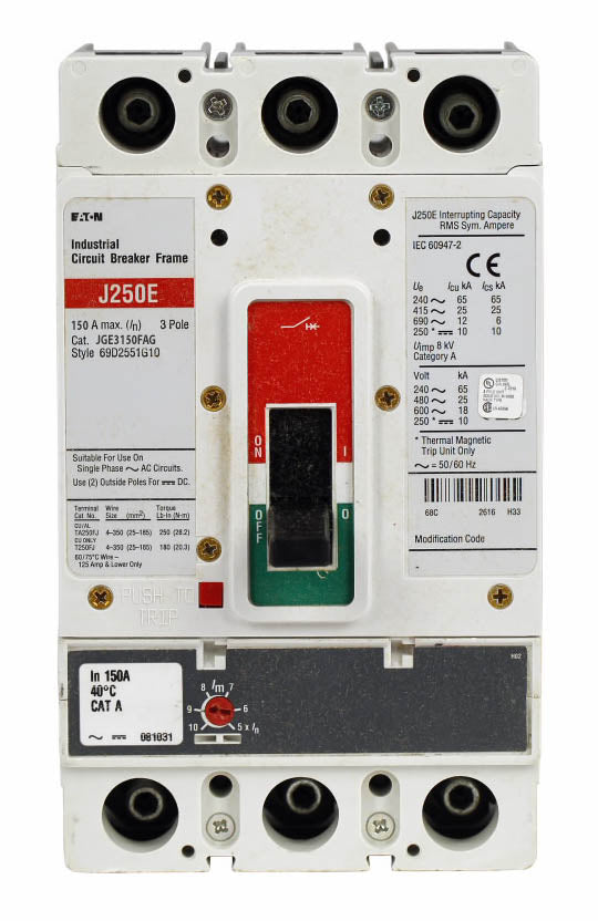 JGE3150FAG - Eaton - Molded Case Circuit Breaker – SimplyBreakers.com