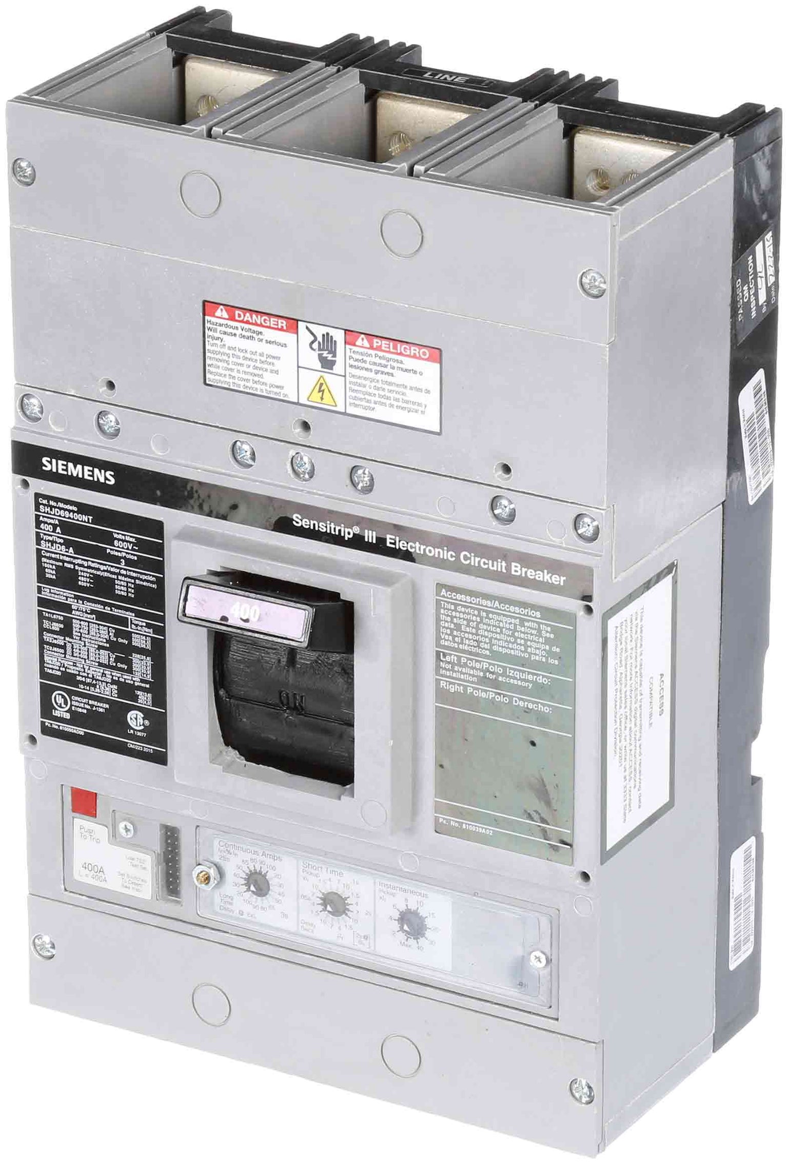 SHJD69400NT - Siemens - Molded Case