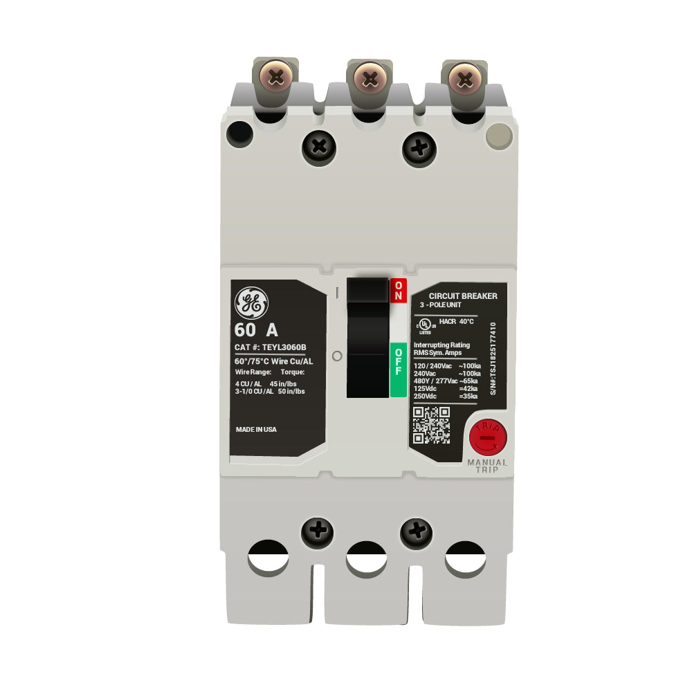 TEYL3060B - GE - Molded Case Circuit Breaker – SimplyBreakers.com