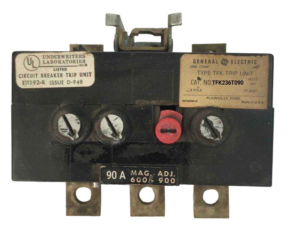 TFK236T090 - General Electrics - Trip Units And Programmers