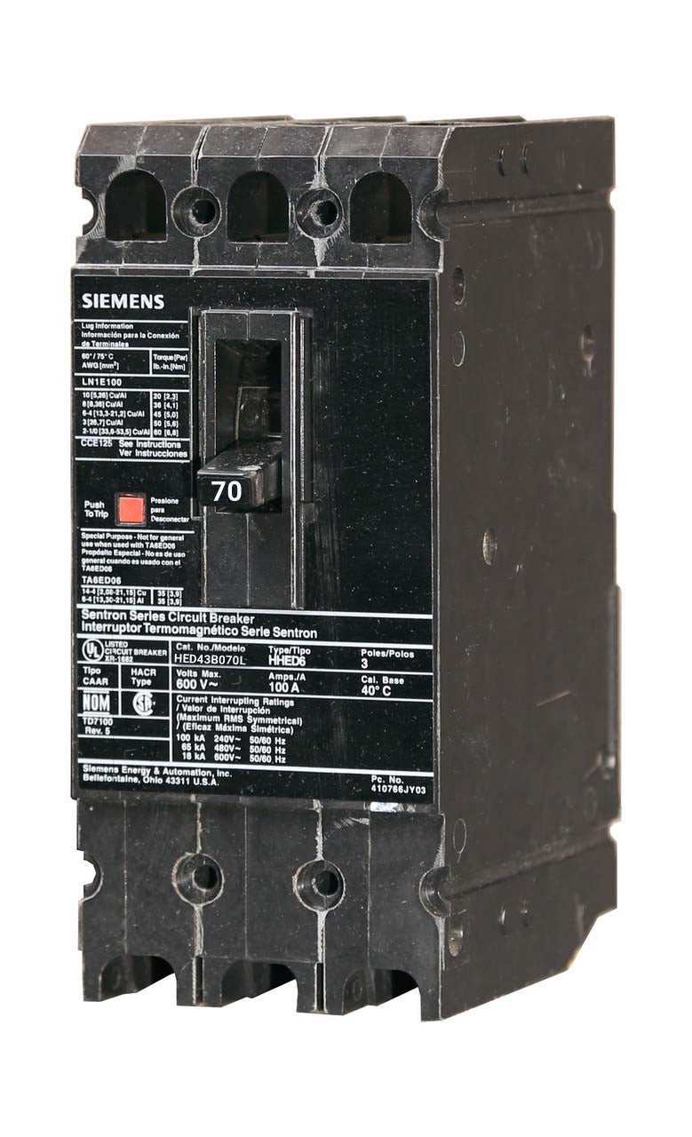 HED43B070L - Siemens - Molded Case
