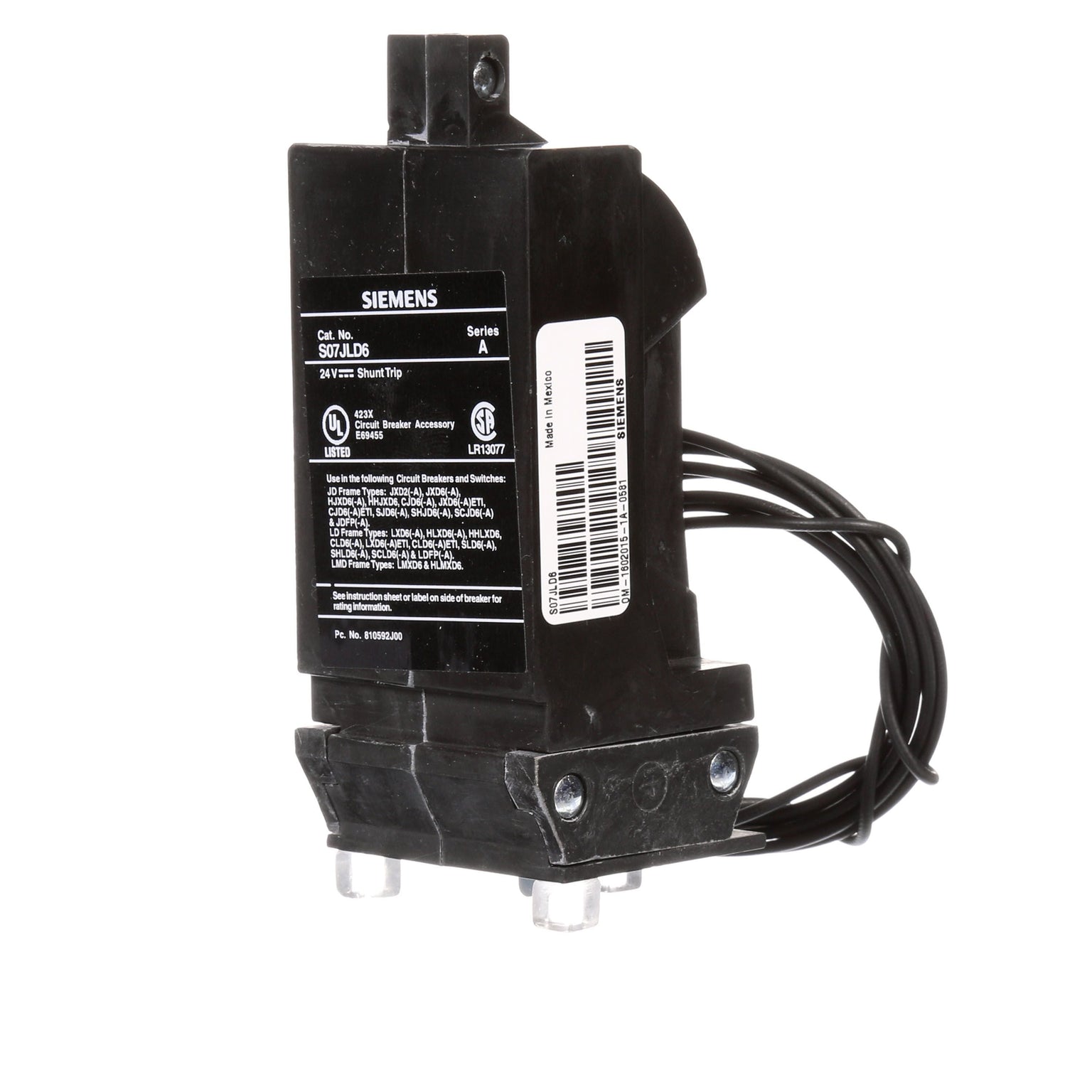 S07JLD6 - Siemens - Shunt Trip