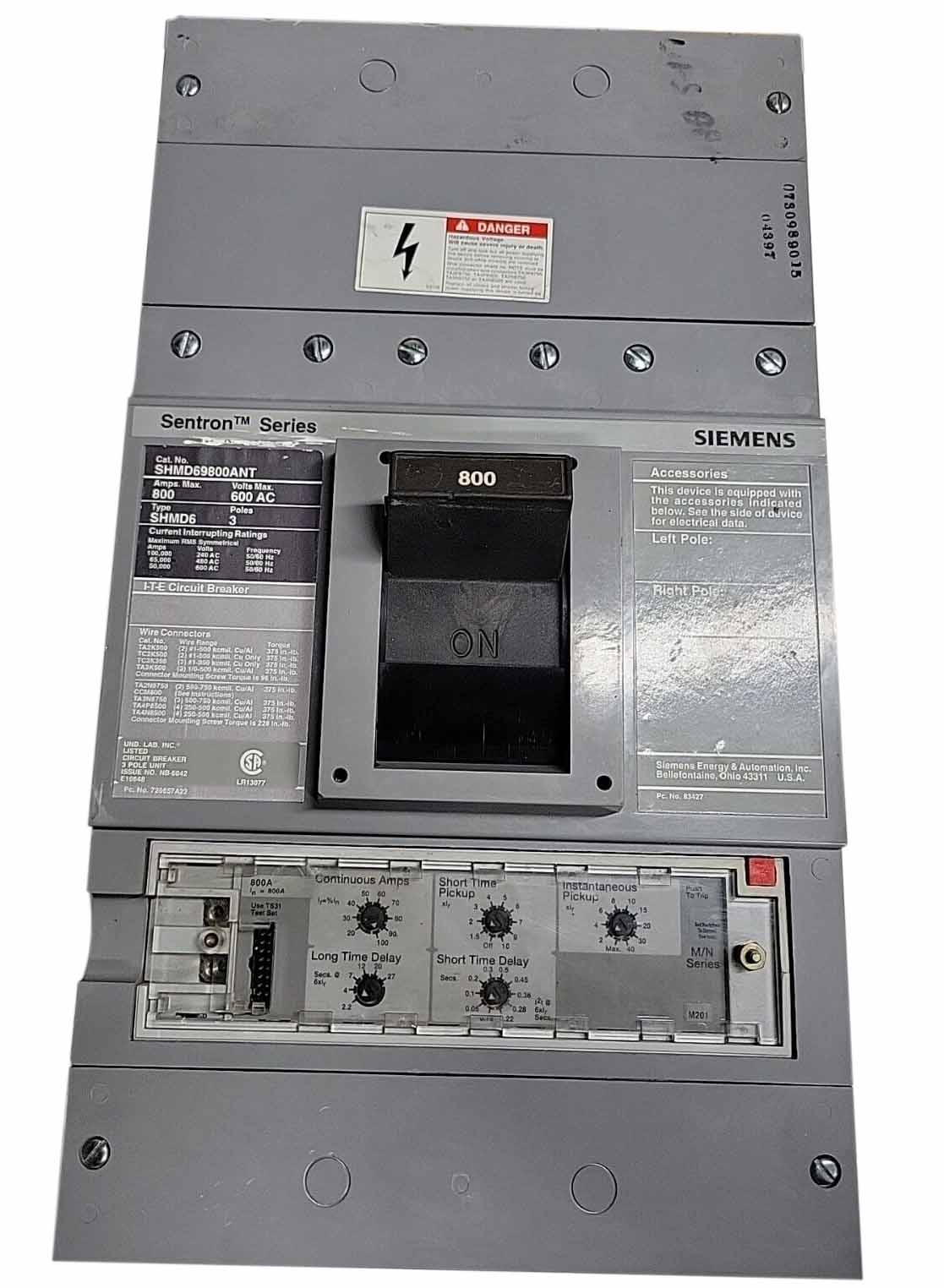 SHMD69800ANT - Siemens - Molded Case
