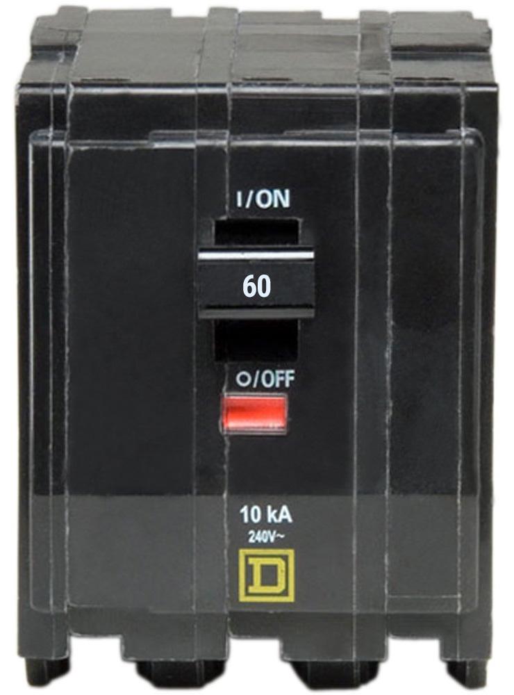 QO360 - Square D - 60 Amp Circuit Breaker