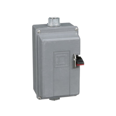 2510MBW2 - Square D 9 Amp 3 Pole 600 Volt Electric Motor Starter