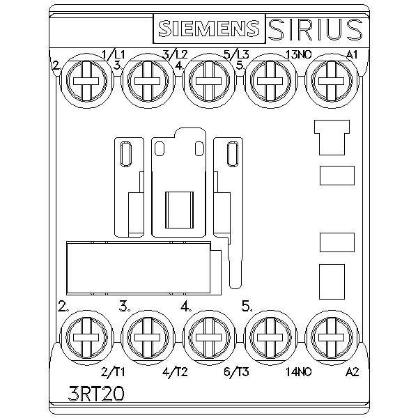 3RT2016-1AK61 - Siemens - Contactor