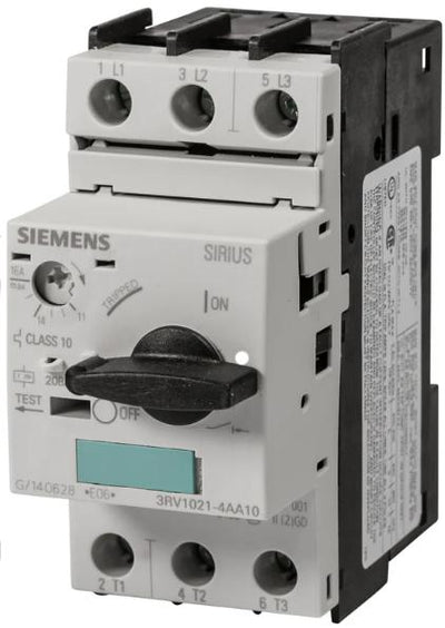 3RV1021-4AA10 - Siemens - Molded Case Circuit Breaker