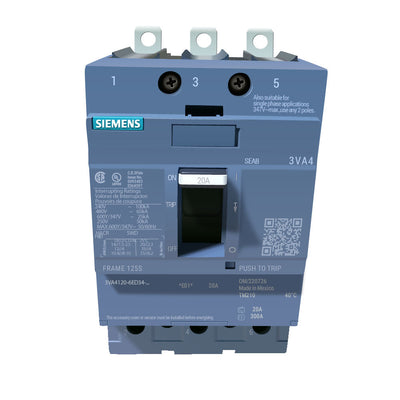 3VA4120-6ED34-0AA0 - Siemens - Molded Case Circuit Breaker