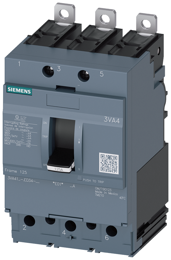 3VA4190-6ED34-0AA0 - Siemens - Molded Case Circuit Breakers