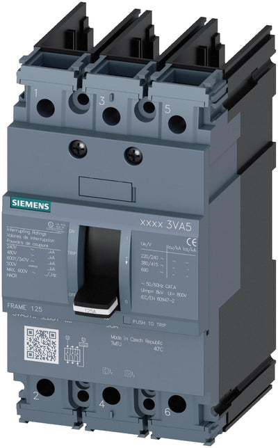 3VA5110-6ED31-0AA0 - Siemens - Molded Case Circuit Breaker