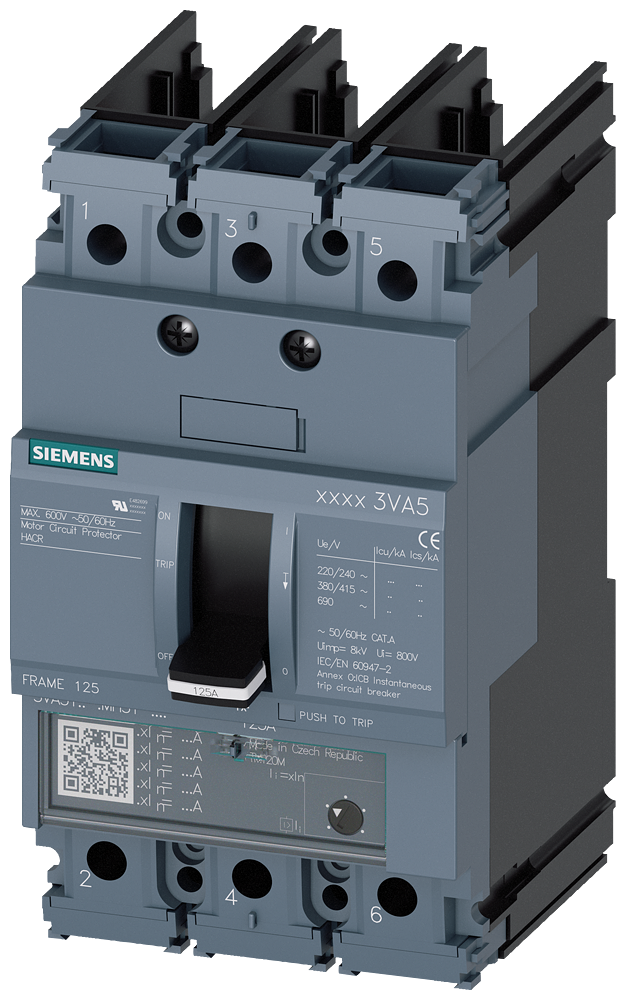3VA5112-1MH31-0AA0 - Siemens - Molded Case Circuit Breakers