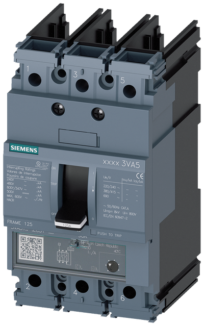 3VA5112-6EC31-0AA0 - Siemens - Molded Case Circuit Breakers