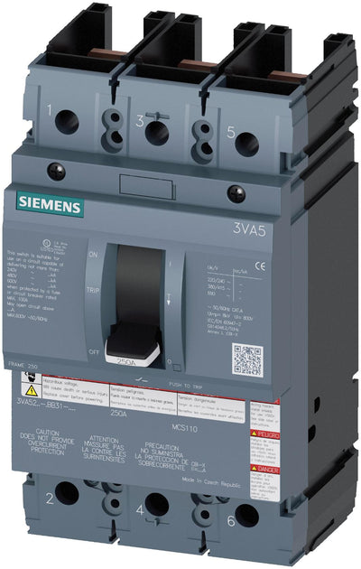 3VA5225-0BB31-0AA0 - Siemens - Molded Case Circuit Breaker