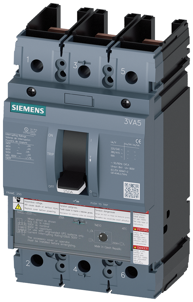 3VA5280-5ED31-0AA0 - Siemens - Molded Case Circuit Breakers