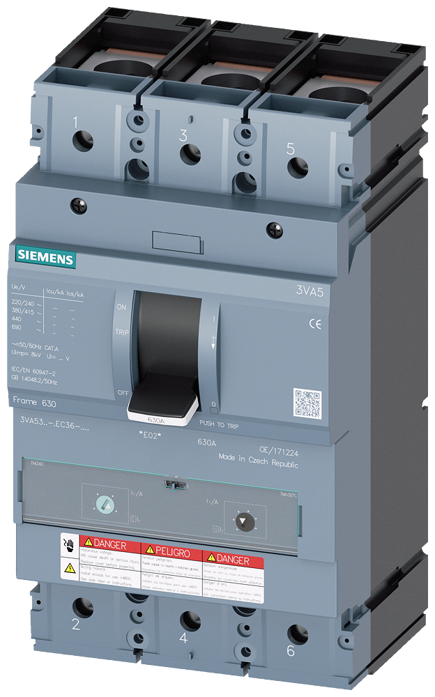 3VA5330-6EC36-0AA0 - Siemens - Molded Case Circuit Breakers