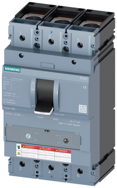 3VA5330-6EC36-0AA0 - Siemens - Molded Case Circuit Breakers