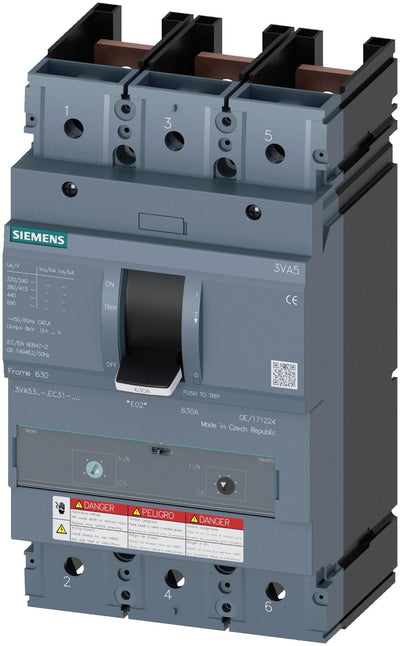 3VA5340-5EC31-0AA0 - Siemens - Molded Case Circuit Breaker