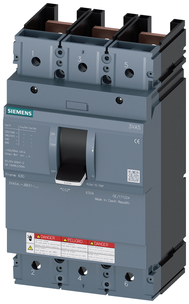 3VA5460-0BB31-0AA0 - Siemens - Molded Case Circuit Breakers
